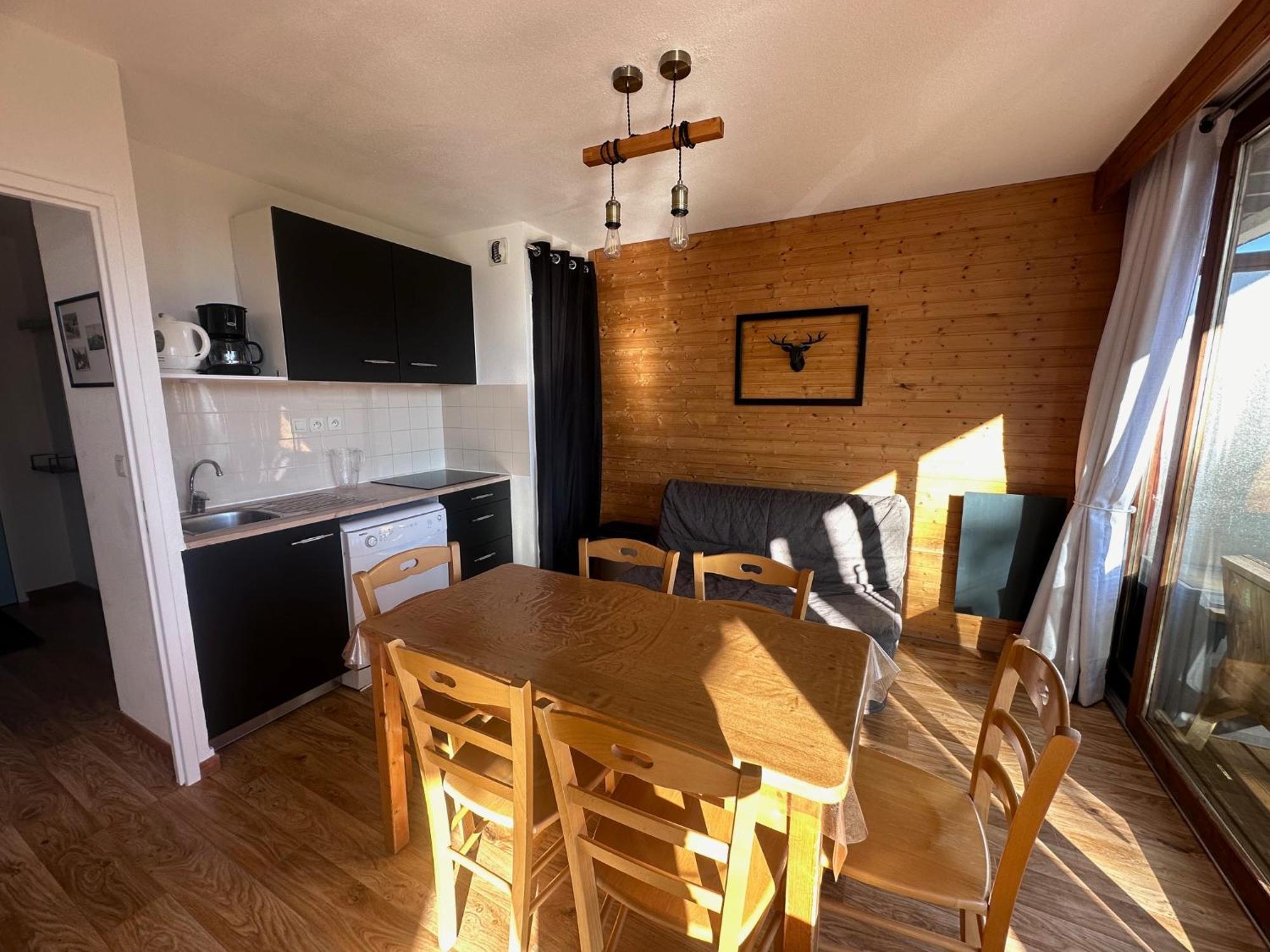 Au Bachat-Bouloud, Appartement 3 Pieces 6 Personnes Avec Balcon Plein Sud Chamrousse Buitenkant foto